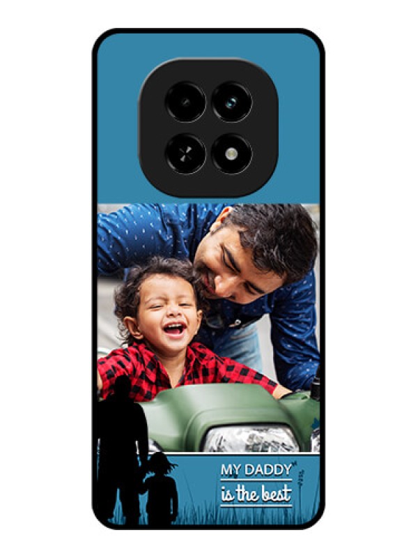 Custom Realme C63 5G Custom Glass Phone Case - Best Dad Design