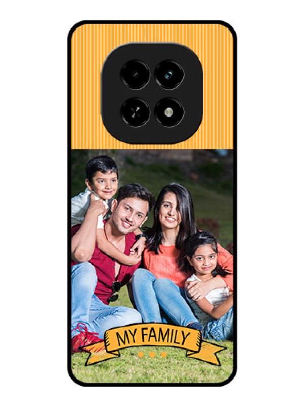 Custom Realme C63 5G Custom Glass Phone Case - My Family Design