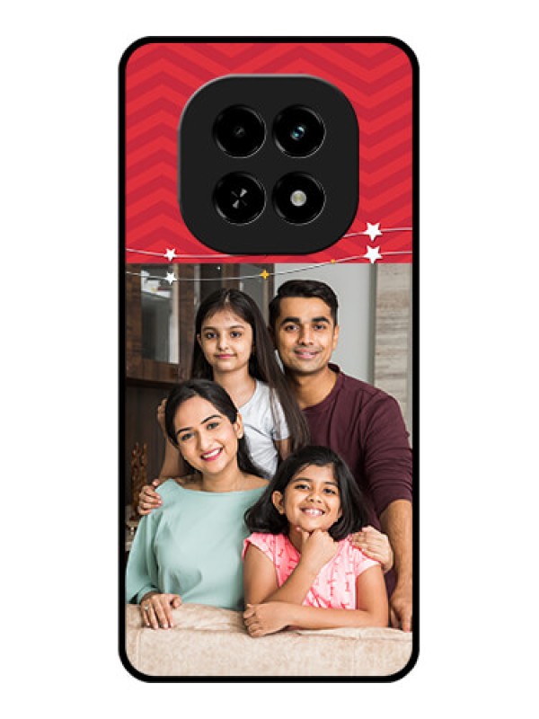 Custom Realme C63 5G Custom Glass Phone Case - Happy Family Design