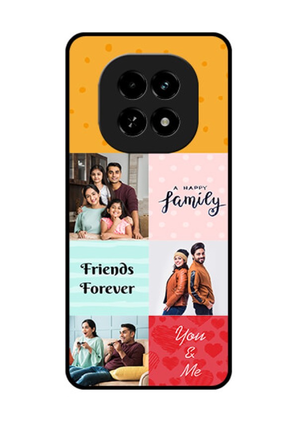 Realme C63 5G Custom Glass Phone Case - Images With Quotes Design