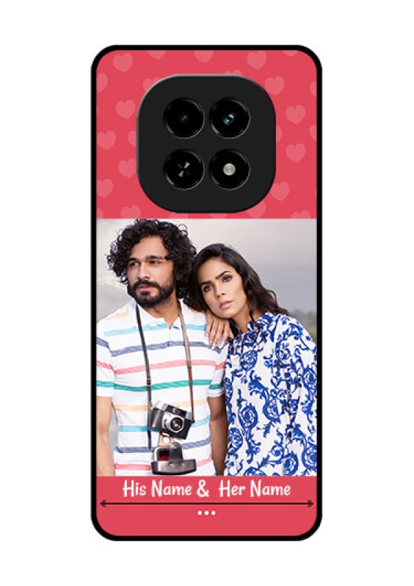Realme C63 5G Custom Glass Phone Case - Simple Love Design