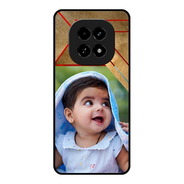 Realme C63 5G Custom Glass Phone Case - Gradient Abstract Texture Design