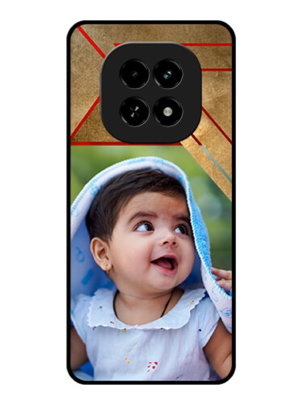 Custom Realme C63 5G Custom Glass Phone Case - Gradient Abstract Texture Design