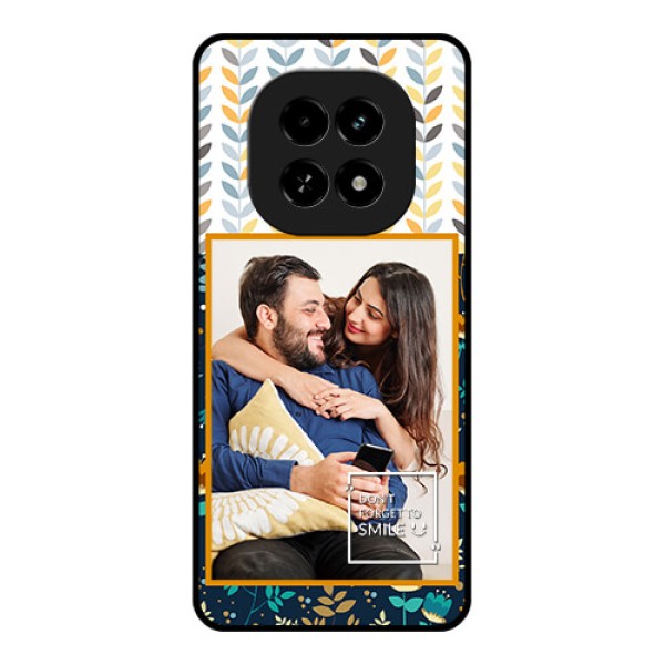 Realme C63 5G Custom Glass Phone Case - Pattern Design