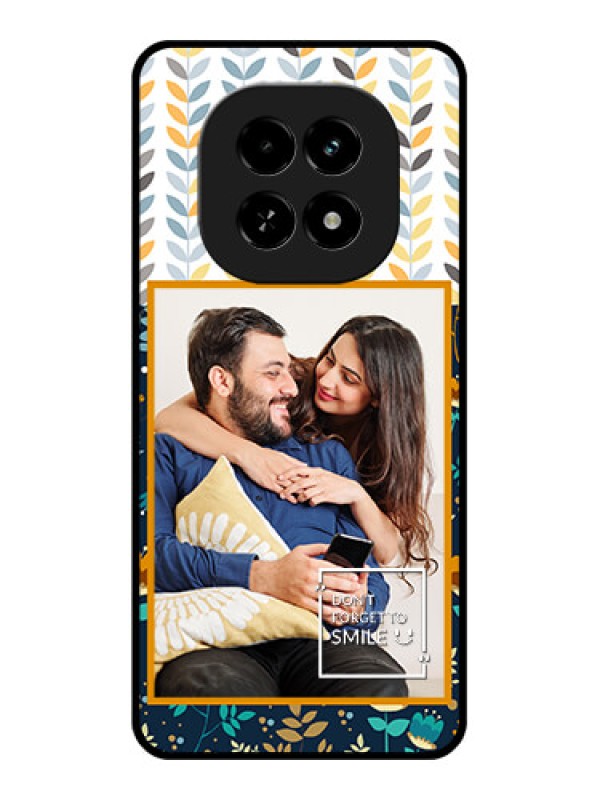 Custom Realme C63 5G Custom Glass Phone Case - Pattern Design