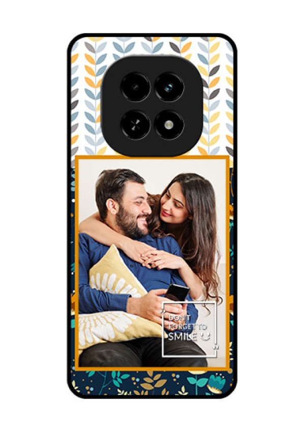 Realme C63 5G Custom Glass Phone Case - Pattern Design