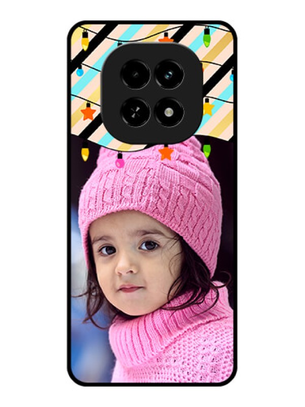 Custom Realme C63 5G Custom Glass Phone Case - Lights Hanging Design