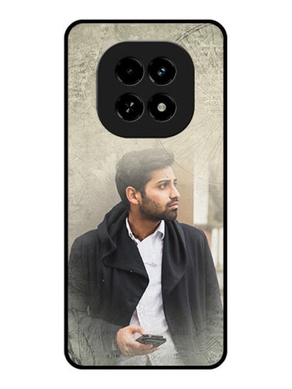 Custom Realme C63 5G Custom Glass Phone Case - With Vintage Design