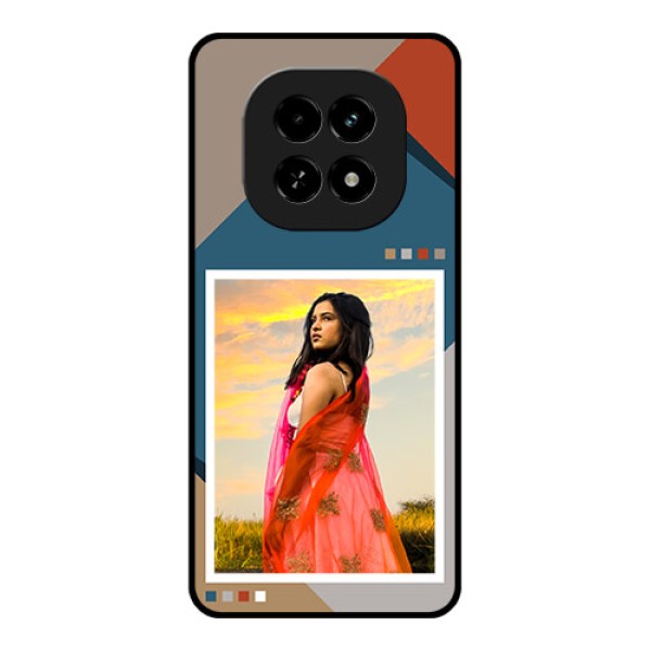 Realme C63 5G Custom Glass Phone Case - Retro Color Pallet Design Realme C63 5G Custom Glass Phone Case - Retro Color Pallet Design