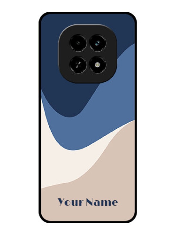 Custom Realme C63 5G Custom Glass Phone Case - Abstract Drip Art Design