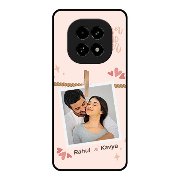 Realme C63 5G Custom Glass Phone Case - Forever And Ever Love Design Realme C63 5G Custom Glass Phone Case - Forever And Ever Love Design