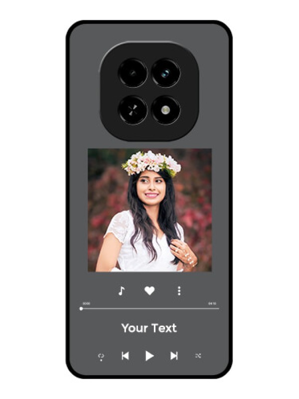 Custom Realme C63 5G Custom Glass Phone Case - Play The Music Design