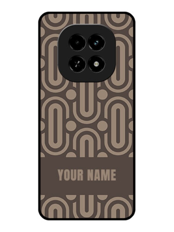 Custom Realme C63 5G Custom Glass Phone Case - Captivating Zero Pattern Design