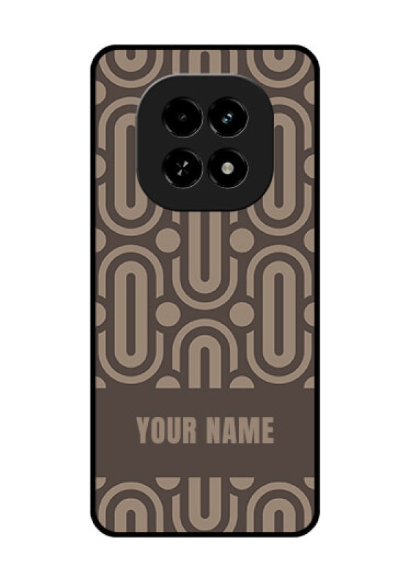 Realme C63 5G Custom Glass Phone Case - Captivating Zero Pattern Design