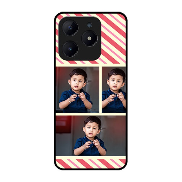 Realme C63 Custom Glass Phone Case - Picture Upload Mobile Case Design Realme C63 Custom Glass Phone Case - Picture Upload Mobile Case Design