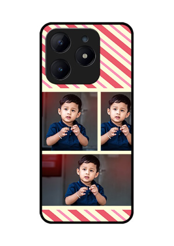 Realme C63 Custom Glass Phone Case - Picture Upload Mobile Case Design