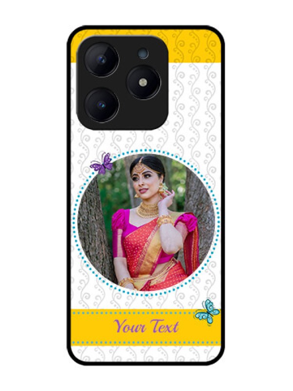 Custom Realme C63 Custom Glass Phone Case - Girls Premium Case Design