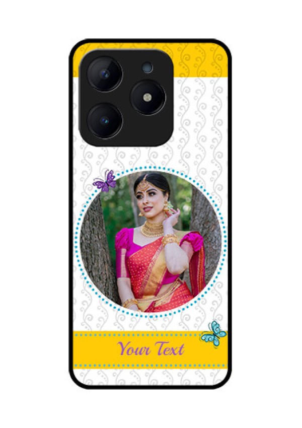 Realme C63 Custom Glass Phone Case - Girls Premium Case Design