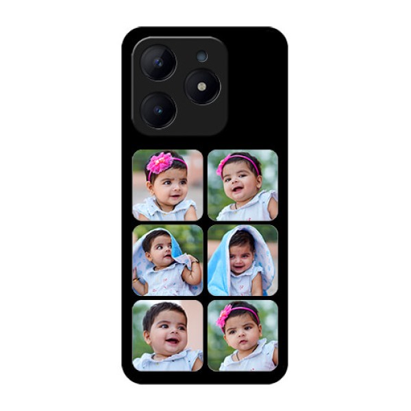 Realme C63 Custom Glass Phone Case - Multiple Pictures Design Realme C63 Custom Glass Phone Case - Multiple Pictures Design