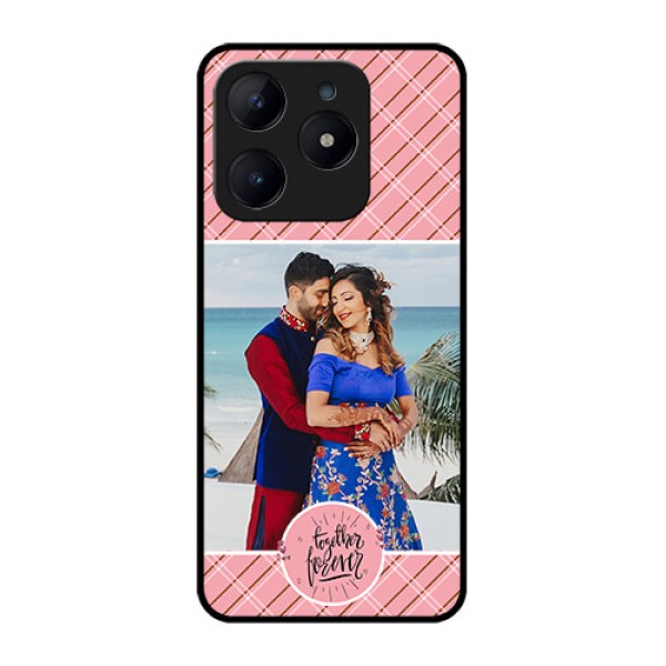 Realme C63 Custom Glass Phone Case - Together Forever Design Realme C63 Custom Glass Phone Case - Together Forever Design