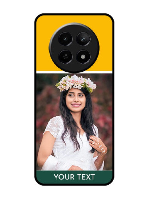 Custom Realme C65 5G Custom Glass Phone Case - Love You Design