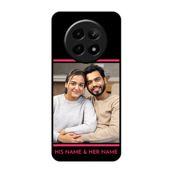 Realme C65 5G Custom Glass Phone Case - With Add Text Design