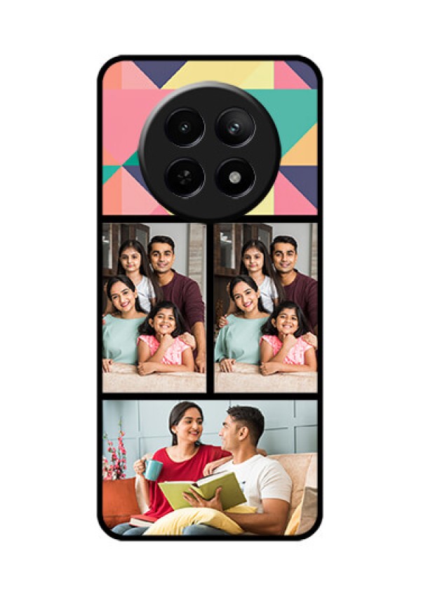 Realme C65 5G Custom Glass Phone Case - Bulk Pic Upload Design