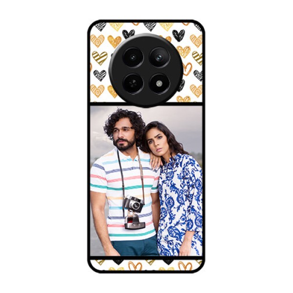 Realme C65 5G Custom Glass Phone Case - Love Symbol Design