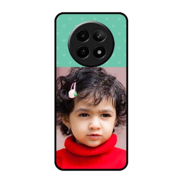 Realme C65 5G Custom Glass Phone Case - Lovers Picture Design