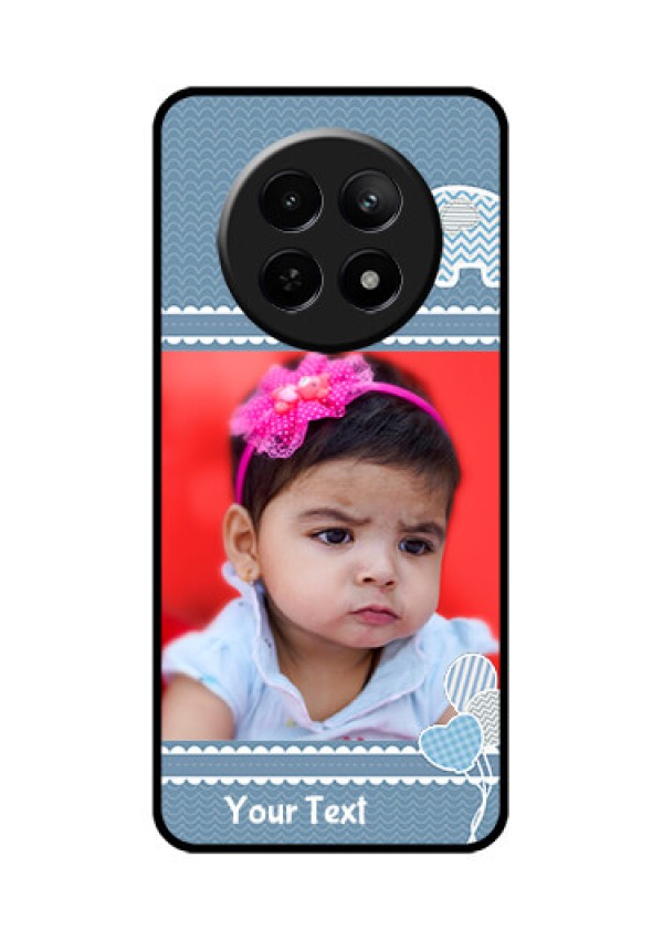 Realme C65 5G Custom Glass Phone Case - With Kids Pattern Design