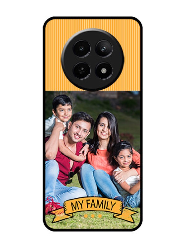 Custom Realme C65 5G Custom Glass Phone Case - My Family Design