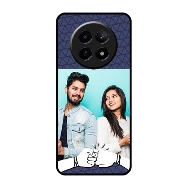 Realme C65 5G Custom Glass Phone Case - With Best Friends Design Realme C65 5G Custom Glass Phone Case - With Best Friends Design