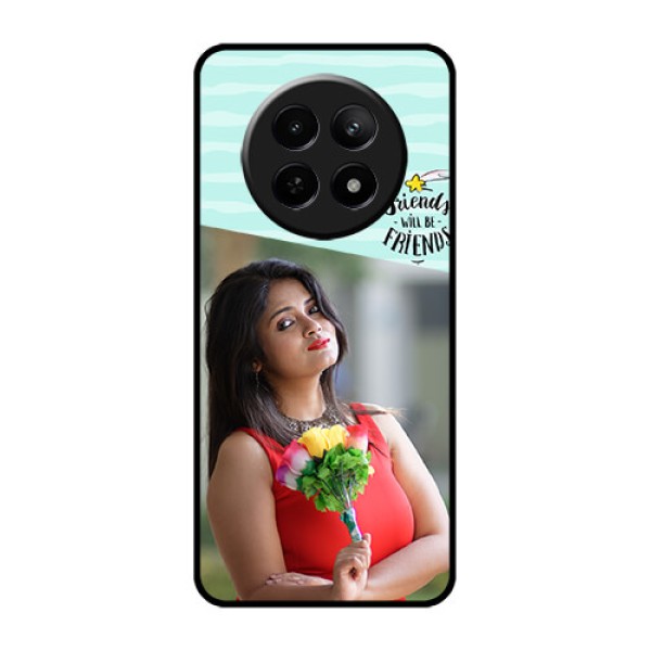 Realme C65 5G Custom Glass Phone Case - Friends Picture Icon Design Realme C65 5G Custom Glass Phone Case - Friends Picture Icon Design