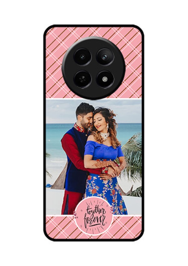 Realme C65 5G Custom Glass Phone Case - Together Forever Design