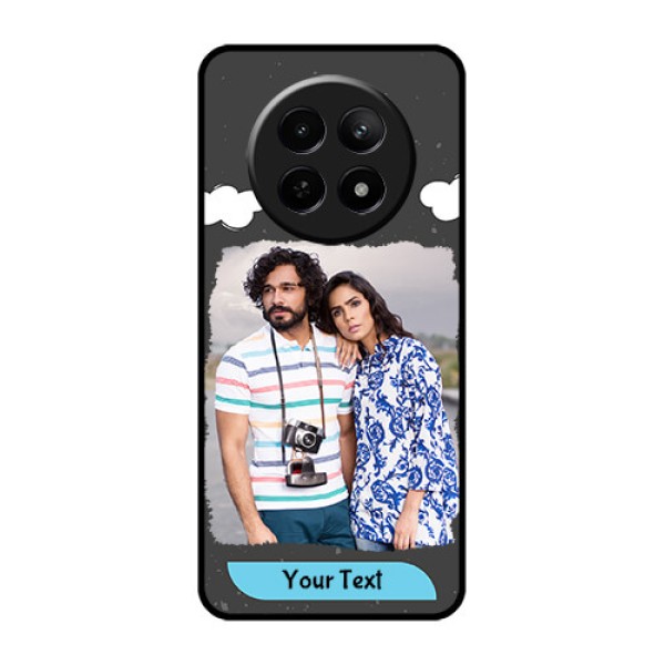 Realme C65 5G Custom Glass Phone Case - Splashes With Love Doodles Design Realme C65 5G Custom Glass Phone Case - Splashes With Love Doodles Design
