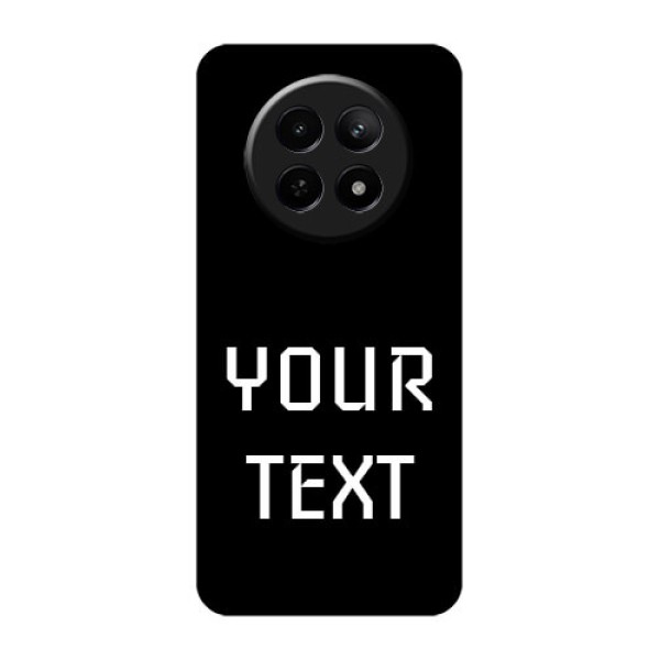 Realme C65 5G Custom Glass Phone Case - Your Name Design