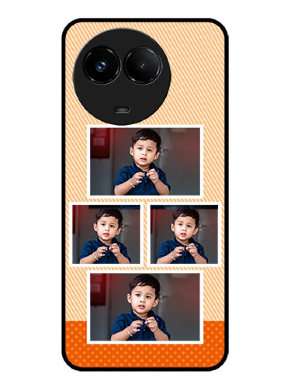 Custom Realme C67 5G Custom Glass Phone Case - Bulk Photos Upload Design