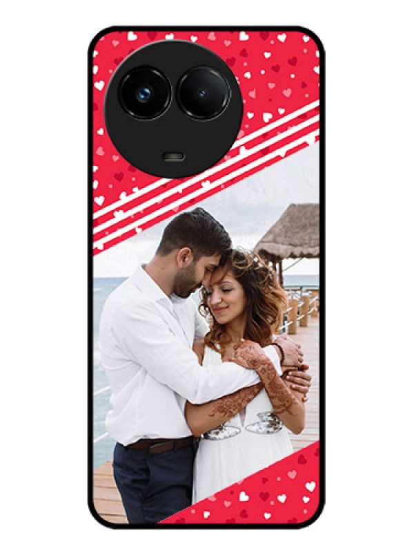 Custom Realme C67 5G Custom Glass Phone Case - Valentines Gift Design