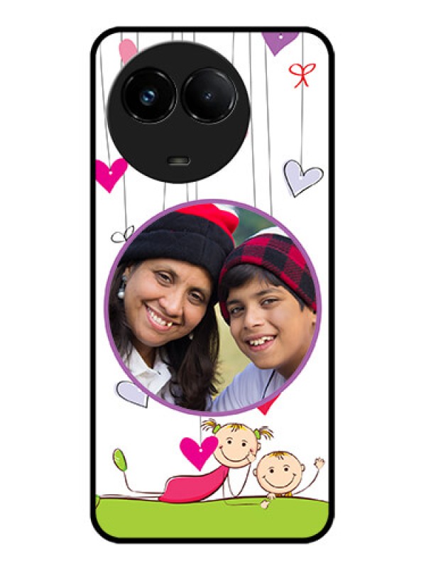 Custom Realme C67 5G Custom Glass Phone Case - Cute Kids Phone Case Design
