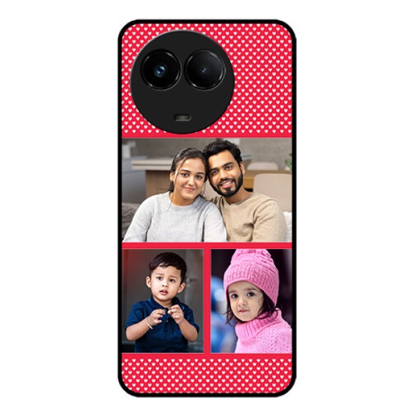 Realme C67 5G Custom Glass Phone Case - Bulk Photo Upload Design Realme C67 5G Custom Glass Phone Case - Bulk Photo Upload Design
