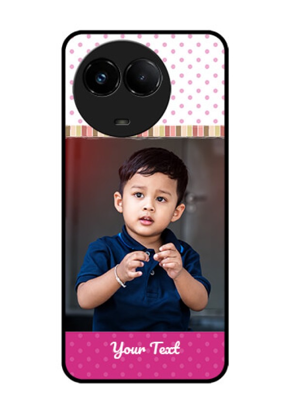 Realme C67 5G Custom Glass Phone Case - Cute Girls Cover Design