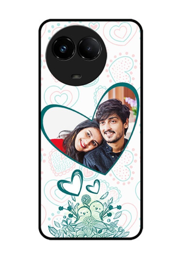 Realme C67 5G Custom Glass Phone Case - Premium Couple Design