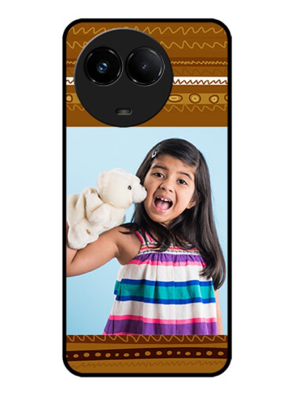 Custom Realme C67 5G Custom Glass Phone Case - Friends Picture Upload Design