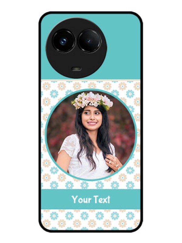 Custom Realme C67 5G Custom Glass Phone Case - Beautiful Flowers Design