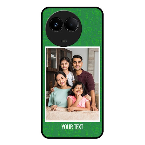 Realme C67 5G Custom Glass Phone Case - Picture Upload Design Realme C67 5G Custom Glass Phone Case - Picture Upload Design