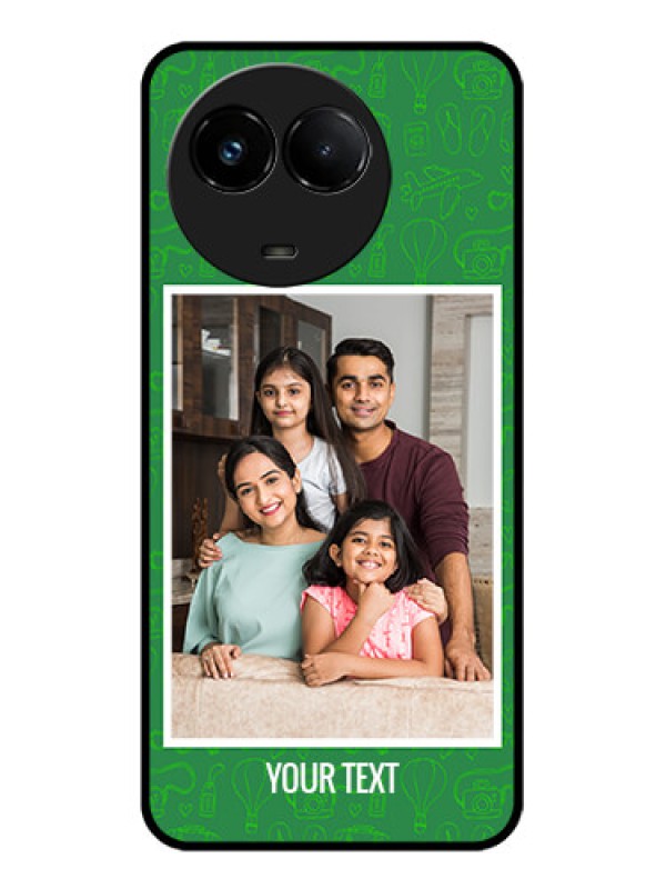 Custom Realme C67 5G Custom Glass Phone Case - Picture Upload Design