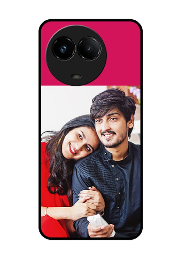 Realme C67 5G Custom Glass Phone Case - Anniversary Cover Design