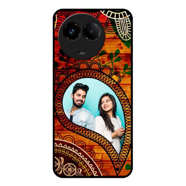 Realme C67 5G Custom Glass Phone Case - Abstract Colorful Design Realme C67 5G Custom Glass Phone Case - Abstract Colorful Design