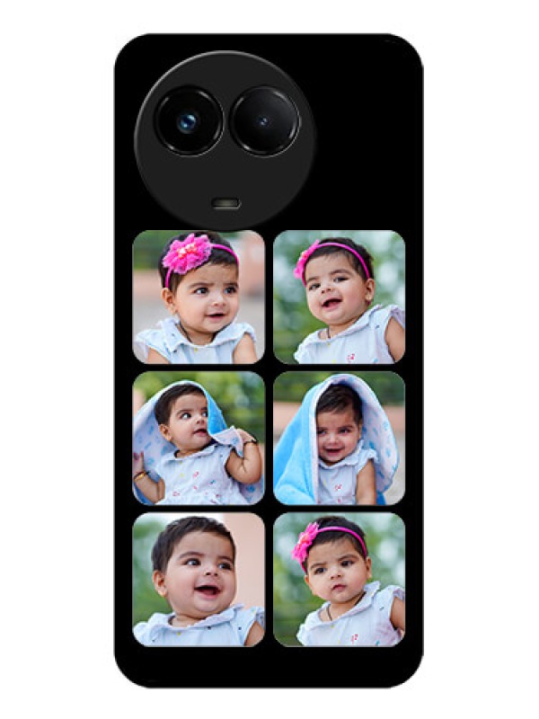 Custom Realme C67 5G Custom Glass Phone Case - Multiple Pictures Design