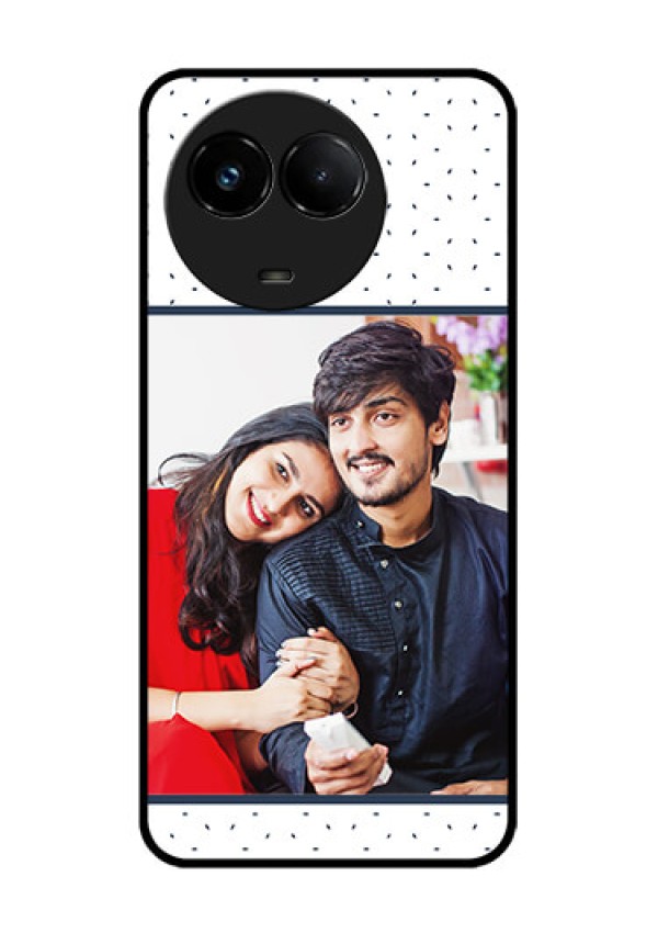 Realme C67 5G Custom Glass Phone Case - Premium Dot Design